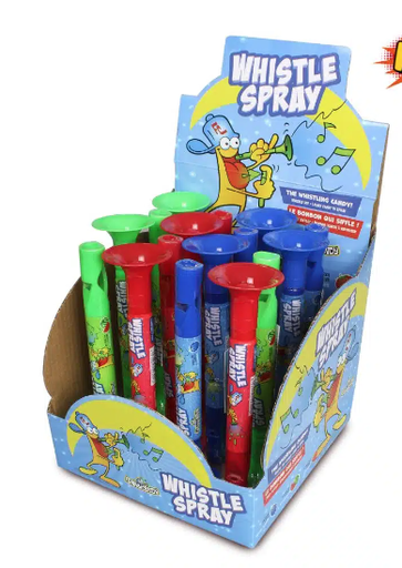 [52052211] FUNNY CANDY WHISTLE SPRAY 16 ST