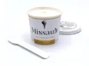 MISSAULT POTJES VANILLE SUIKERARM 12 X 100 ML<*_*>
