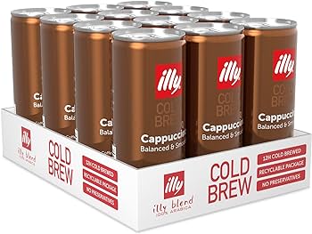[23860/24465] ILLY READY TO DRINK CAPPUCCINO 12 X 25 CL