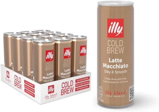 [24464] ILLY READY TO DRINK LATTE MACCHIATO 12 X 25 CL