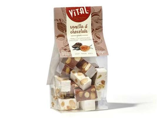 [01002] VITAL NOUGAT VANILLE & CHOCOLADE 10 X 150 GR