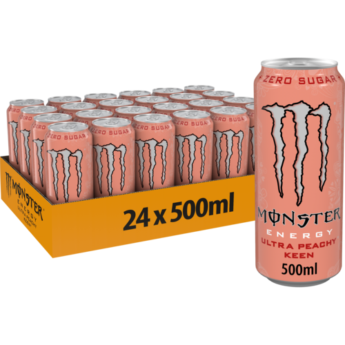 [642540] MONSTER ULTRA PEACHY KEEN 24X50CL