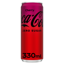 COLA ZERO CHERRY BLIK 4X6X33CL