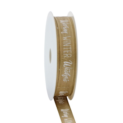 [LIN749503460] #VERP - LINT GOUD WARM WINTER WISHES 15MM