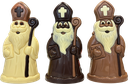 BGL SINT MET STAF & BOEK MIX 18CM - 4ST