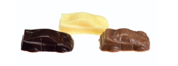 [MDV7086] CHOCOLADE SPORTWAGENS ASS 2,5 KG