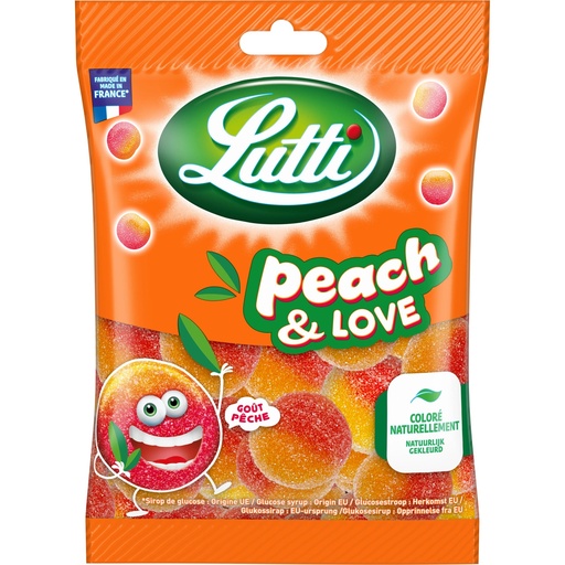 [0022443] LUTTI PEACH FIZZ 12X80GR