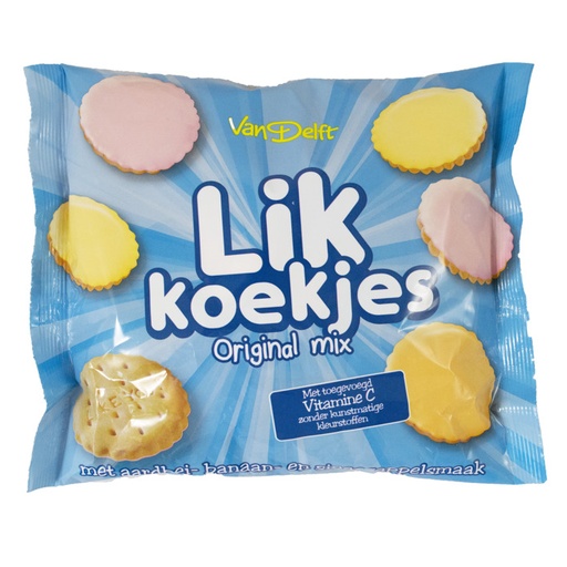 [DEL260] VAN DELFT LIKKOEKJES MIXED FRUIT 20X200GR