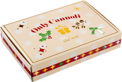 [VPW06] ONLY CANNOLI WINTERGIFTBOX VOOR 6 CANNOLI -50 ST