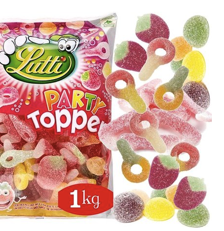 [00180022299] LUTTI PARTY TOPPERS VRAC 1 KG (12)