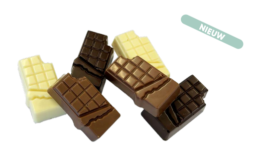 [MDD2156] DELICE REEPJES ASS MELK PRALINÉ / PUUR CARAMEL PRALINÉ / WIT BOTER & SPECULOOS 1,62 KG