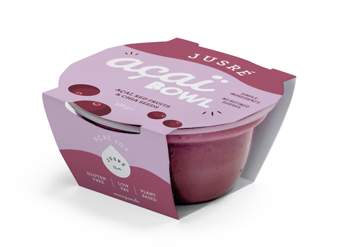 [169/009019] JUSRE BOWL ACAI, RODE VRUCHTEN & CHIA - "ACAI JOY" 9 X 125 GR <**>