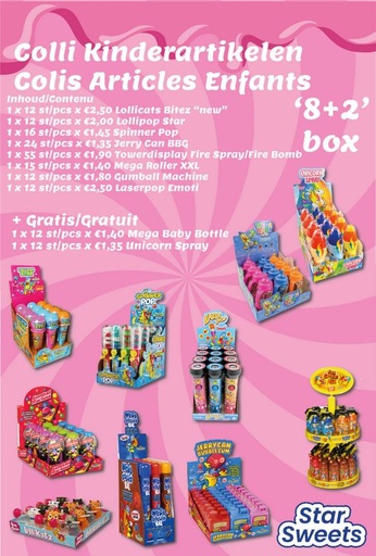 [90098548] COLLI KINDERARTIKELEN 10 BOX "8+2" (FOLD 10 - '24)