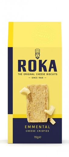 [523501] ROKA CRISPIES EMMENTAL CHEESE 12X70GR