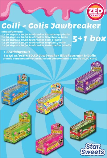 [41052279] COLLI JAWBREAKERS 6 BOX "5+1" (FOLD 6-'25)