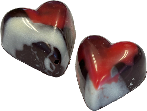 [MDD0077] DELICE COEUR DÉCO CROUSTILLANT AU NOIR 1KG