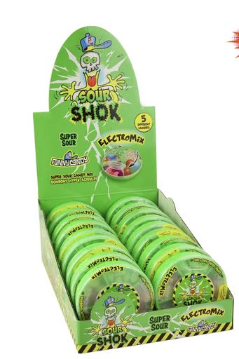 [52078104] FUNNY CANDY SOUR SHOK ELEKTRO MIX 18ST