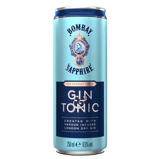 [074/009225] BOMBAY SAPPHIRE BLIK 12X25CL