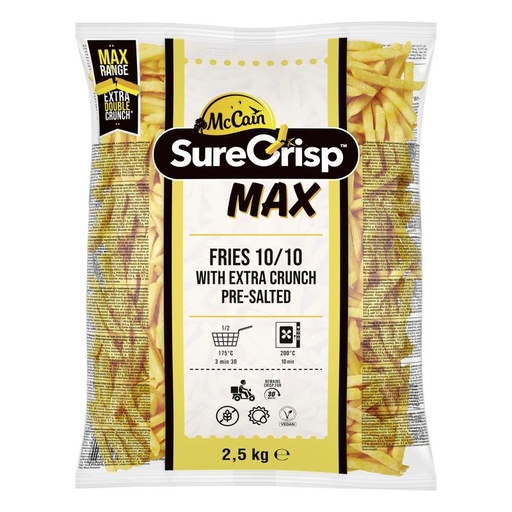 [MCC/1000011406] MCCAIN FRIETEN SURE CRISP MAX 10/10 2,5 KG (5) <*_*>