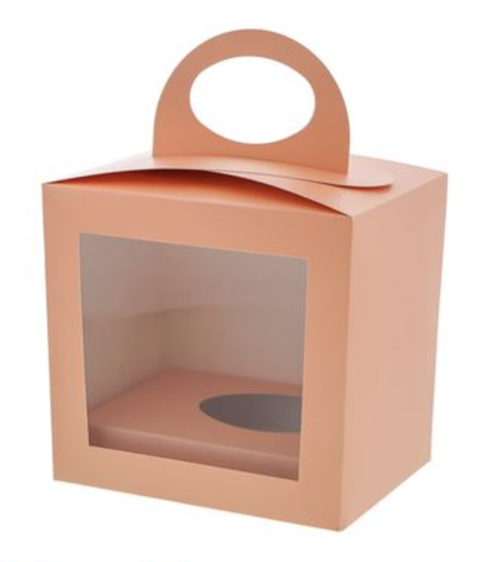 [PAS47002PE] #VERP - PAASDOOS/ VENSTERDOOS B + SOKKEL PEACH (EI 14/16 CM) - 5 ST