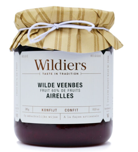 [WK440] WILDIERS KONFIJT WILDE VEENBESSEN 8 X 285 GR