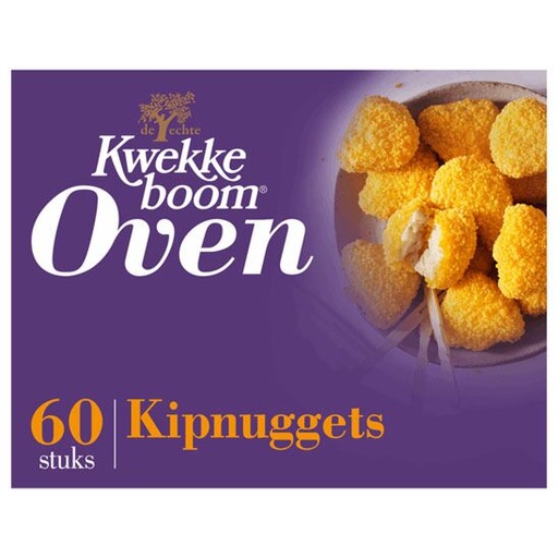 [NF/039520] KWEKKEBOOM OVEN KIPHAPJES/NUGGETS 2X30X20GR <*_*>