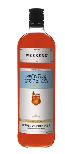 [333/009484] WEEKEND CORDIAL APERITIVO SPRITZ 0% 1 L