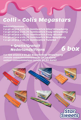 [65054102] COLLI MEGASTARS 6 BOX "5+1" (FOLD 8 '25)