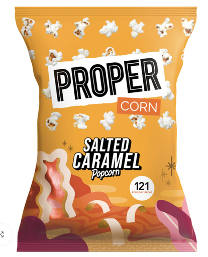 [P-PSC-90] PROPER POPCORN SALTED CARAMEL 8X90GR