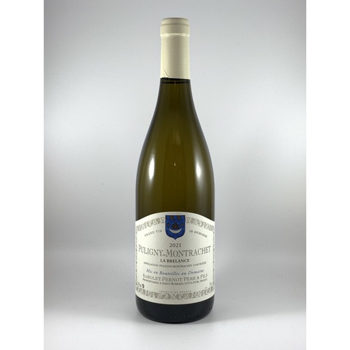 [W001698- 2023] DOMAINE BAROLET-PERNOT PULIGNY MONTRACHET BLANC " LA BRELANCE " 75 CL