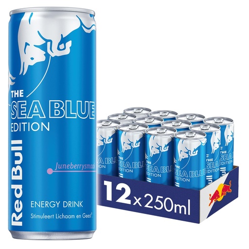 [JET/11032010] RED BULL SEA BLEU EDITION SUMMER JUNEBERRY 24 X 25 CL