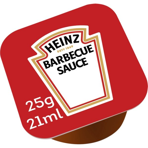 [76014889] HEINZ BBQ CUPS 100X 21 ML