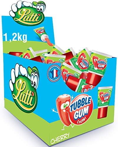[027/009621] LUTTI TUBBLE GUM CHERRY 36ST