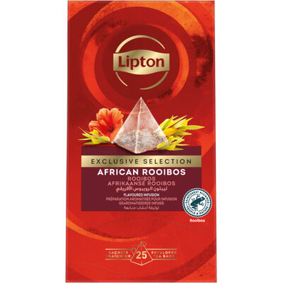[240/009647] LIPTON EXCLUSIVE AFRICAN ROOIBOS 25ST