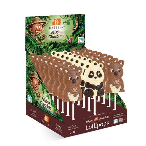 [BEL1007483] BELFINE LOLLY JUNGLE 24 ST