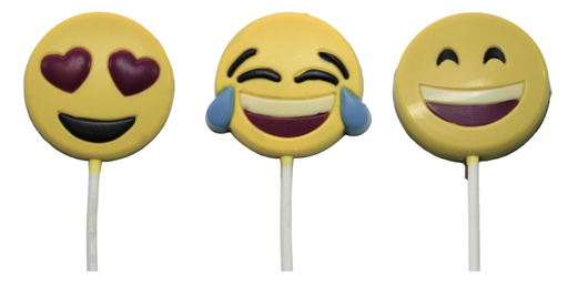 [TC/1080] THE CHOCOLATE SUCETTE AU CHOCOLAT EMOJI 30 PCS