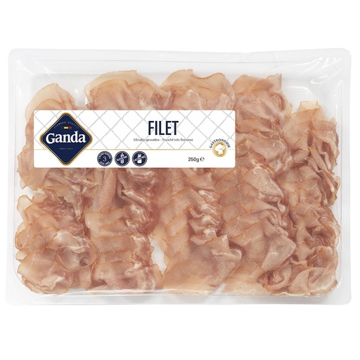 [910067] GANDA CHIFFONADE FILET 5 X 250 GR <**>