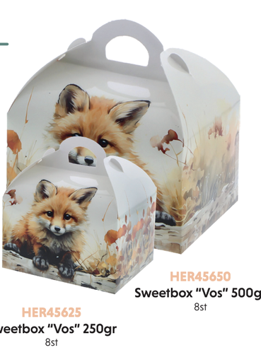 [HER45625] #VERP - SWEETBOX RENARD 250 GR - 8 PCS