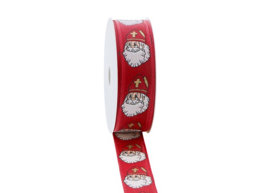 [LIN959425120] #VERP - LINT SINT WAVE HOOFD ROOD 25MM 20M
