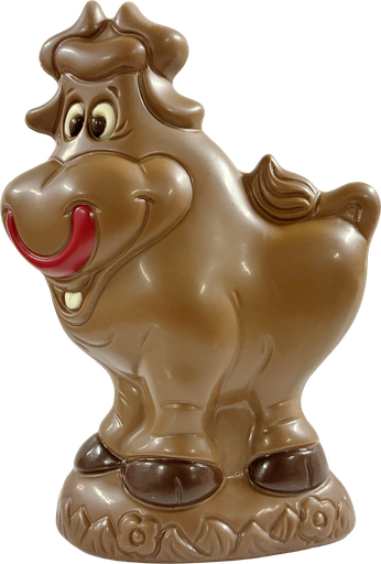 [LINS101] DELICE CRAZY BULL 15CM MELK GEKLEURD DM 135GR - 6ST