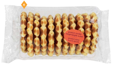 [16716] PETROONS BOTERPARWAFEL SUIKERARM 12X180G