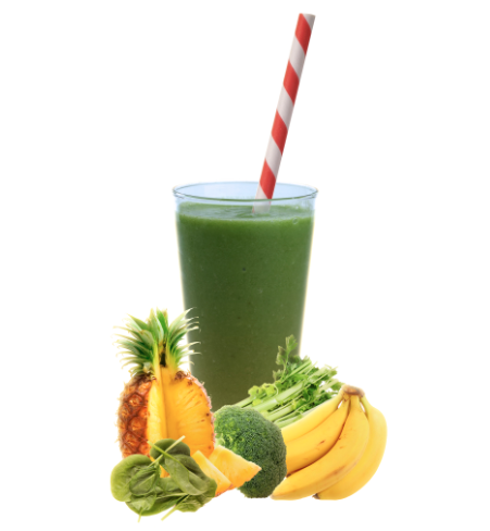 [SM35] WOW SMOOTHIES "GREEN MACHINE" ANANAS/BANAAN/BROCCOLI/SELDERIJ/SPINAZIE 33 X 150 GR <*_*>