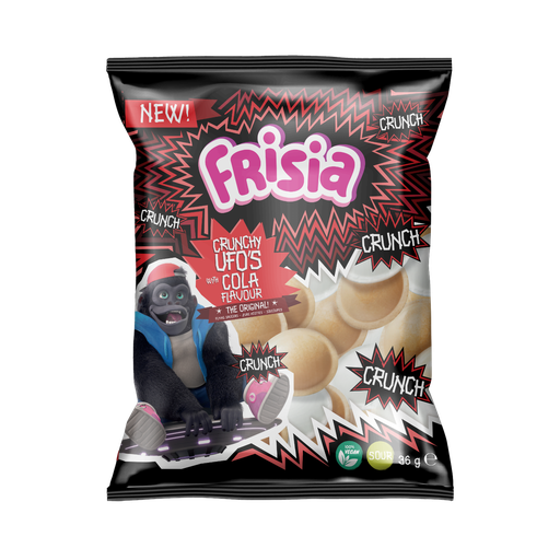 [710510005] FRISIA COLA UFO CRUNCHY 16 X 36 GR