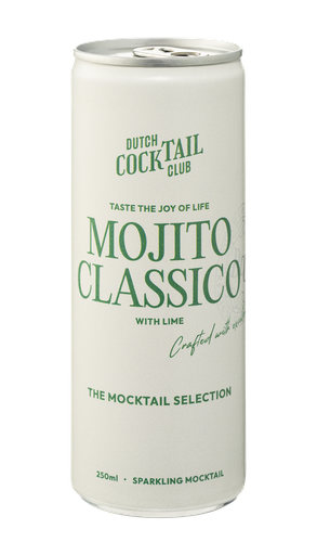 [DOC/658] DUTCH COCKTAIL CLUB MOCKTAIL CLASSIC MOJITO BLIK 12X250ML<**>