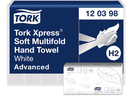 TORK XPRESS ZACHTE MULTIFOLD HANDDOEK 2-LAAGS WIT H2 ADVANCED 120398