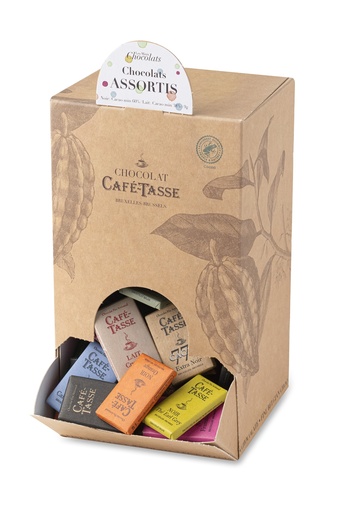 [CT/8015] CAFE-TASSE DISPLAY MINI TABLETJES ASS ( 166st) 1,5KG