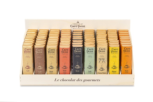 [5150] CAFE-TASSE DISPLAY 1 - 72 REPEN ASS 9 SMAKEN 72X45GR
