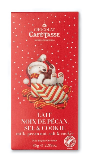 [5272XMAS] CAFE-TASSE TABLET MELK PECANNOOT CRISPY KERST 12X85GR