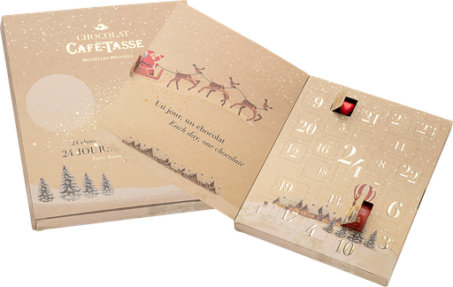 [5024] CAFE-TASSE ADVENTSKALENDER 12X210GR