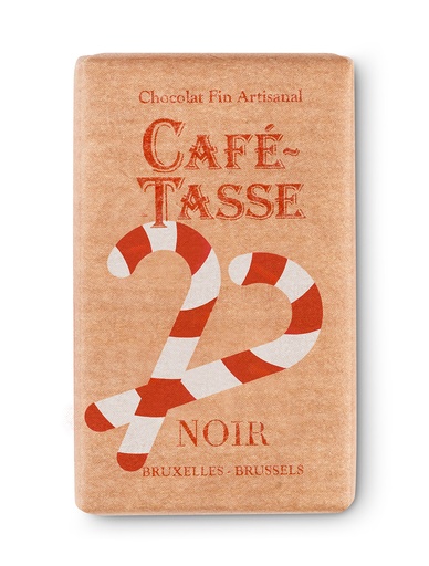 [8002XMAS] CAFE-TASSE MINI TABLETJES PUUR 60% KERST 1,5KG